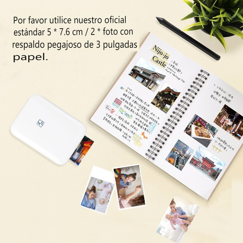 Hprt Pocket Photo Impresora Inalámbrica Bt Con 20 Hojas
