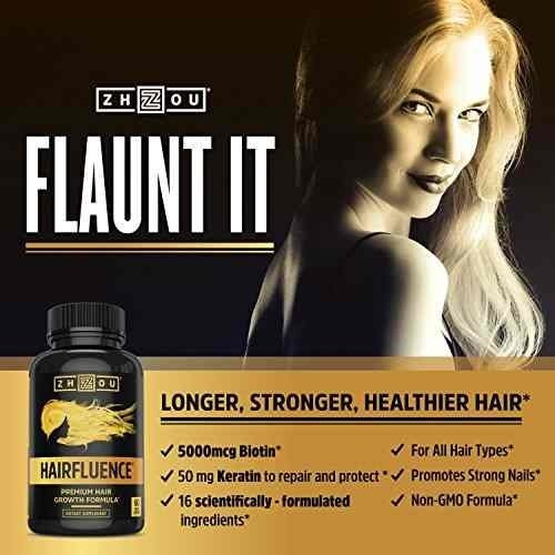 Hairfluence Formula De Crecimiento Capilar Para Cabellos Mas