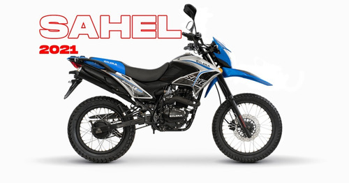 Imagen 6 de 16 de Gilera Sahel 150 Enduro 0km 2023 Rojo Ap Motos Corven Triax