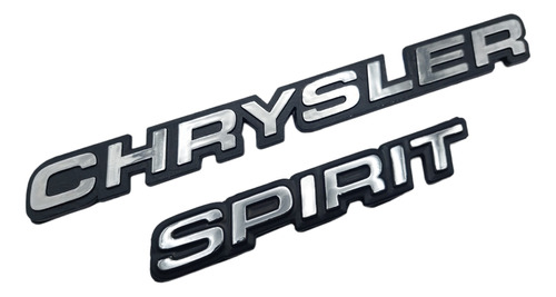 Emblemas Chrysler Spirit Letreros Cromados 