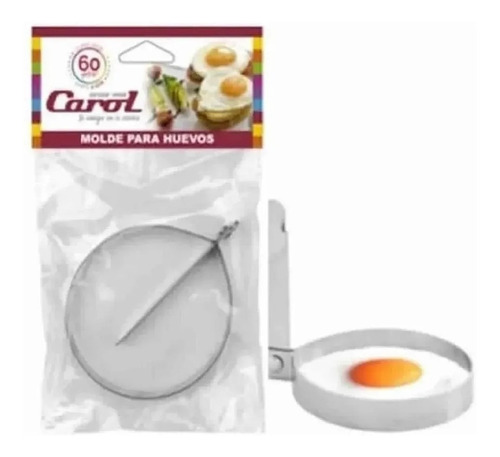 Aro Molde Para Huevo Frito Carol Sarten Plancha Acero Inox