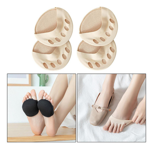 Almohadillas De Bola De Pie Para Tacones Altos Piel