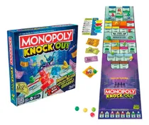 Comprar Monopoly Knock Out Juego De Mesa Familiar 8995 Hasbro
