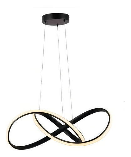 Pendente Led Moderno Strip 55w 127/220V Branco Quente C/ 127-220v