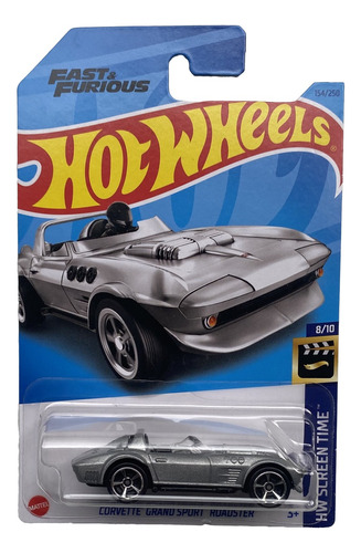 Hot Wheels 2023 (h) Hw Screen Time 154/250 - Corvette Grand