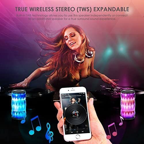 Parlante Mianova - Bocina Led Con Bluetooth