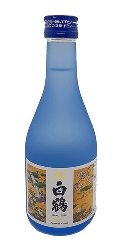 Sake Hakutsuru Junmai Ginjo Azul 300ml Alc 14 % Orig. Japón.