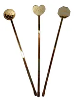 Comprar Revolvedores \u002F Agitadores Acrílico Espejo Oro Personalizados