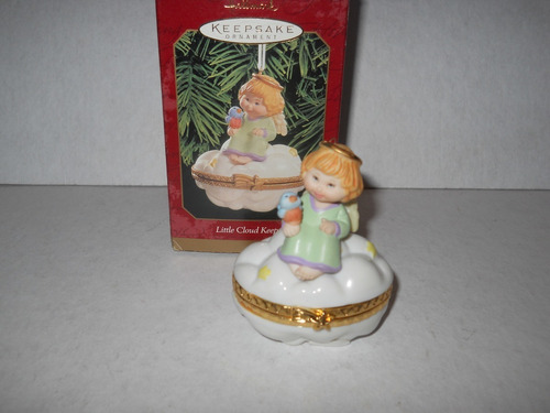 Ornamento Navideño Hallmark Little Cloud Keeper Adorno (Usado)