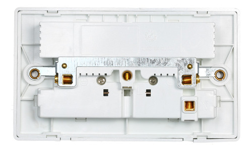 Socket Plug 2 Uk Standard Gang Dual 13a Socket Switched 2.4a