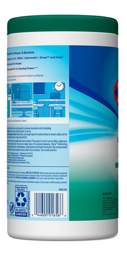 Clorox 75 Toallas Desinfectantes Fresh Scent Antibacterial