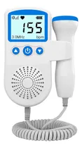 Comprar Monitor Fetal Doppler, Monitor Portátil De Latidos Cardíacos Por Ultrasonido, Detector De Frecuencia Cardíaca No Recargable Para Madres Embarazadas (sin Batería) (azul)
