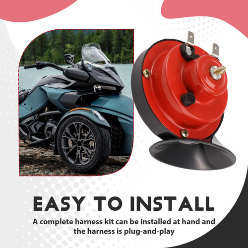 Kit De Bocina Utv/atv Con Interruptor De Palanca Para Pionee