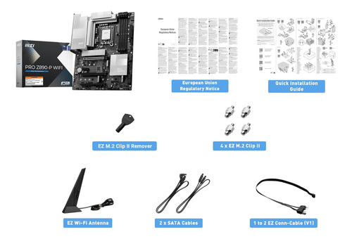 Msi Pro Z890-p Wifi Proseries Plotard (admite Core Ultra Ser