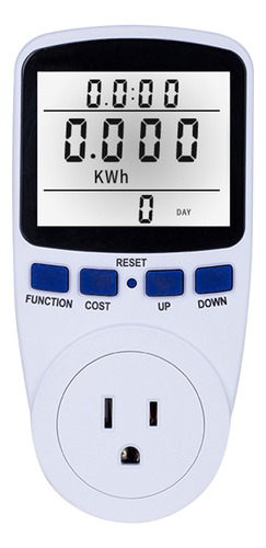 Medidor De Consumo De Energía Con Pantalla Lcd De Enchufe