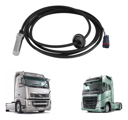 Sensor Abs Reto P/ Volvo Fh/ Fm / Fmx / Onibus Ld - 20528661