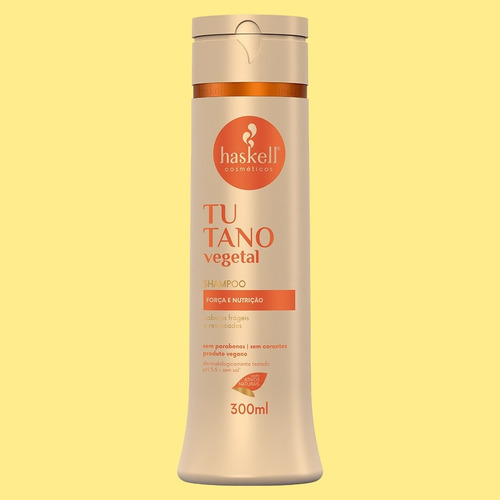 Shampoo Haskell Tutano Nutrição E Força 300ml - Gram