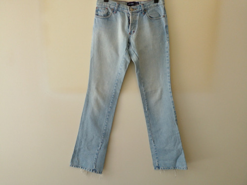 Jeans Denim Ona Saez Con Botones Talle 36