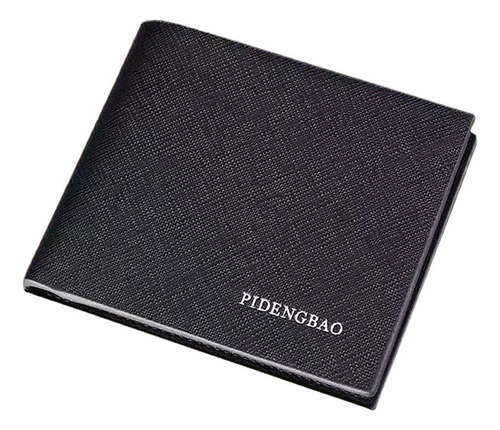 , Cartera Horizontal Corta Con Estampado De Cruz For Hombre