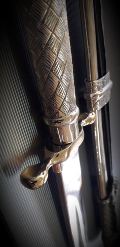 Cuchillo Facon Picaso Arbolito De Plata - Acero Aleman