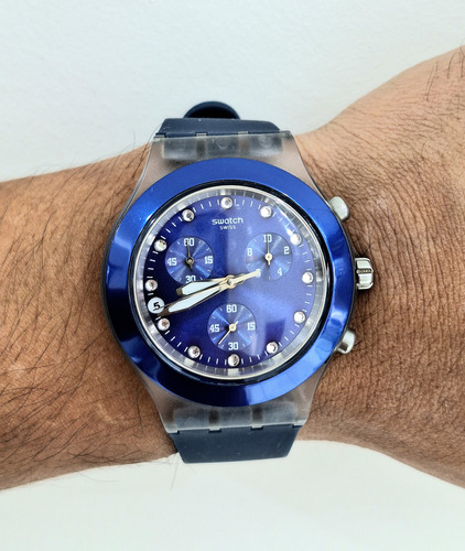 Reloj Swatch Irony Diaphane Cronho Local Grtia (Usado)