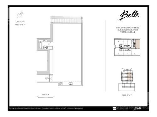 Imagen 7 de 9 de Torre Bella - Oficinas - Plantas Flexibles De 57 A 650 Mts