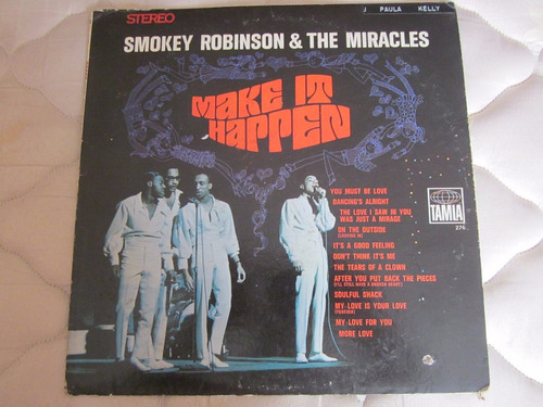 Vinilo Smokey   Robinson & The Miracles  1967 - Unico Joya