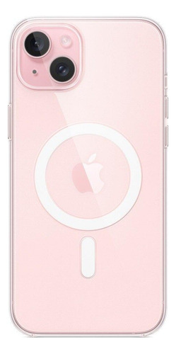 Capa Com Magsafe Para iPhone 15 Plus, Apple, Transparente