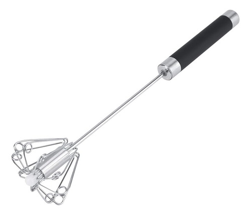 Batidor Giratorio De Acero Inoxidable Para Cocina, Batidor D