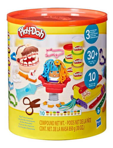 Set De 3 Miniversiones De Clásicos Play-doh Multicolor 3+