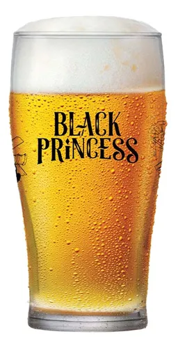 Copo Para Cerveja Black Princess Gold Dark 568ml, Ruvolo