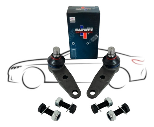 Kit Rotulas Platina Clio 02-10 Kangoo 04-19 Megane 01-03 Sft
