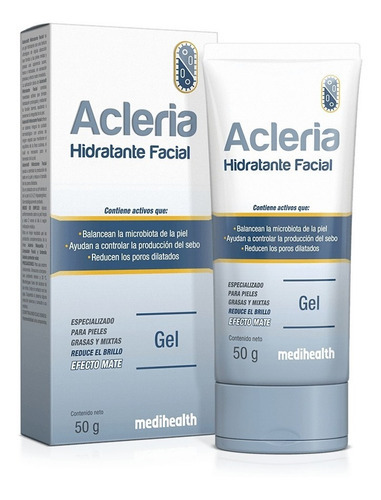 Acleria Hidratante Facial X 50 Ml  Medihealth