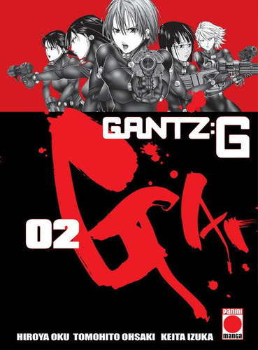 GANTZ G, de HIROYA OKU. Editorial PANINI MANGA, tapa blanda en español