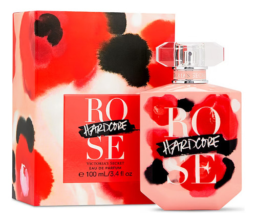 Perfume Victoria's Secret Hardcore Rose 100ml Con Bolsa Volumen De La Unidad 100 Fl Oz