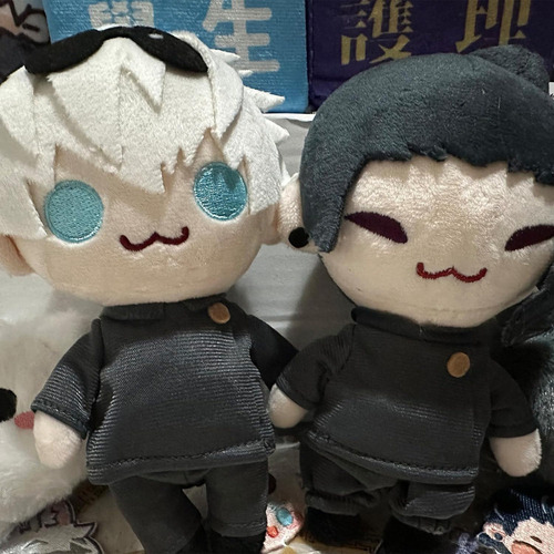 . Paquete De 2 Peluches Gojo Lindos Y Suaves Con Llavero