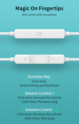 Wopow Audifono Tipo-c Para Ip Y Android We07