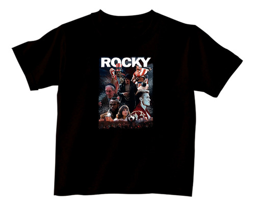 Remeras Infantiles Rocky Balboa |de Hoy No Pasa| 7