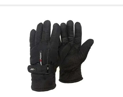 Guantes Térmicos Para Clima Frío Cremallera Moto Impermeable