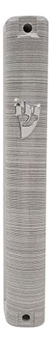 Imagen 2 de 5 de Waterproof Jewish Mezuzah Case With Scroll 3d Metal Painted