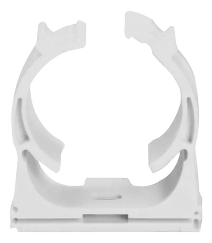 Abraçadeira Plástico Fixar Conduite Branco 3/4 Pvc 100 Uni