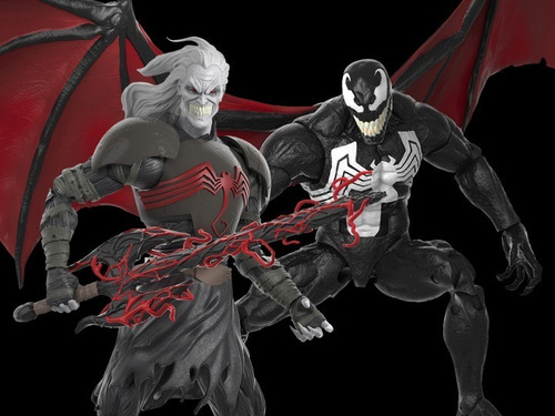 Knull & Venom Marvel Legends King In Black (Usado)