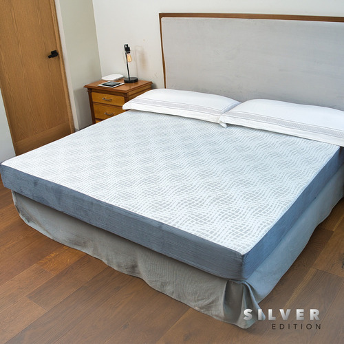 Colchón En Caja Queen Size De Memory Foam | Silver Edition