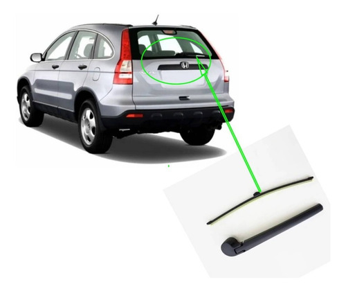Imagen 1 de 6 de Brazo Limpia Luneta Trasera P/ Honda Cr-v 07 08 C/escobilla