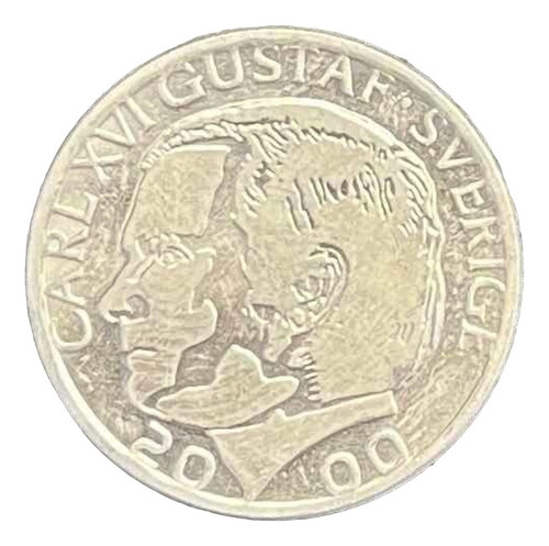 Suecia - 1 Corona - Año 2000 - Km #852a - Carl Xvi (16)