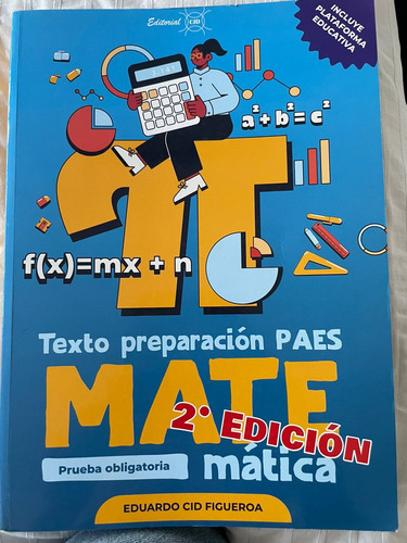 Texto Preparacion Paes Matematica Editorial Cid