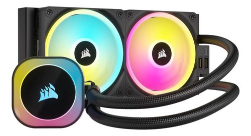 Refrigeração líquida Corsair 240 Link H100i Rgb Aio