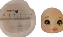 Comprar Molde Silicona Cara Cabeza Grande Porcelana Fría Fondant
