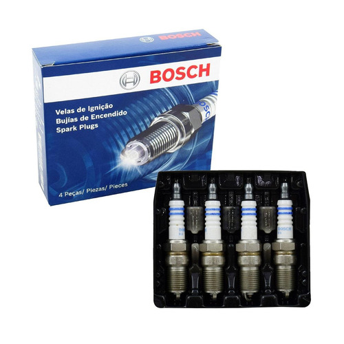 Imagem 1 de 1 de Jogo De Velas De Ignição Bosch Astra 1.8 8v Gasolina 2000