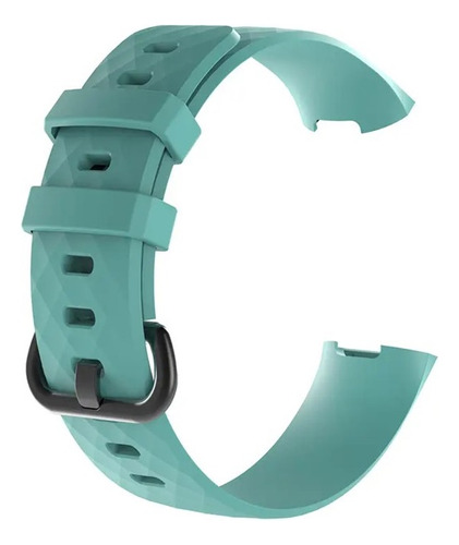 Correa Compatible Con Fitbit Charge 3 & 4 Verde Agua 22,6mm